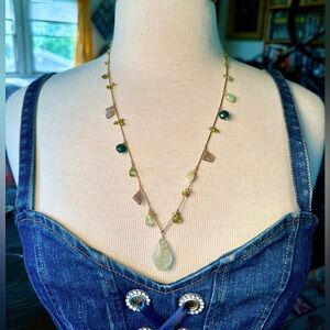 GUC Wendy Mink chandelier necklace